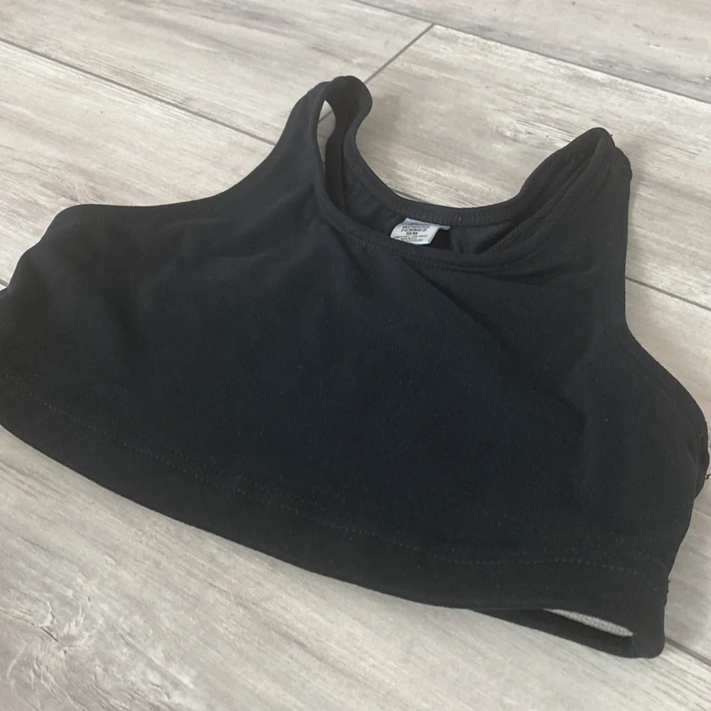 The North Face size medium black sports bra